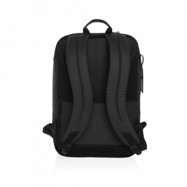 Logo trade promotional gifts image of: Armond AWARE™ RPET 15.6 inch deluxe laptop backpack